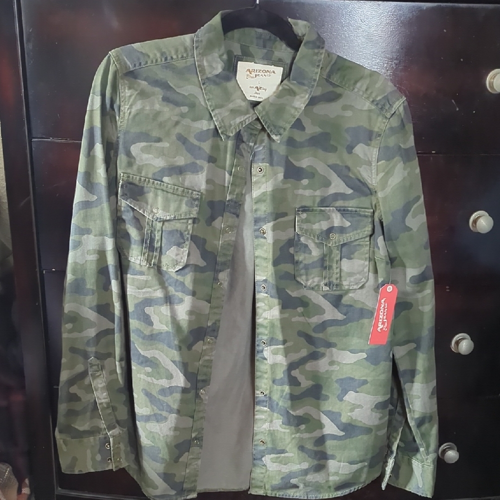 Arizona Camo Button-Up Shirt